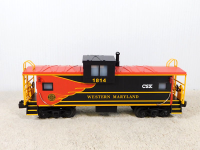 MTH Railking 30-77374 Western Maryland Extended Vision Caboose