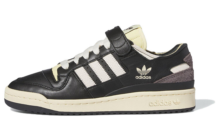 adidas Forum 84 Low Black Cream Easy Yellow - IE3206 | eBay
