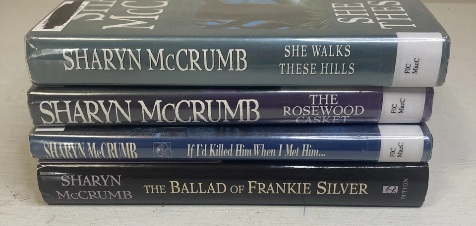 Lot Of 4 Sharyn McCrumb Hardcover Ex-Library Books: She Walks These Hills, The R - Image 3 of 4