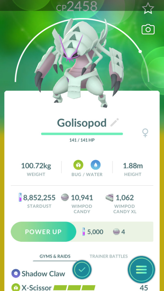 Armored Mewtwo Pokemon Lucky Trade Go LV20 Pokémon PVP Ultra