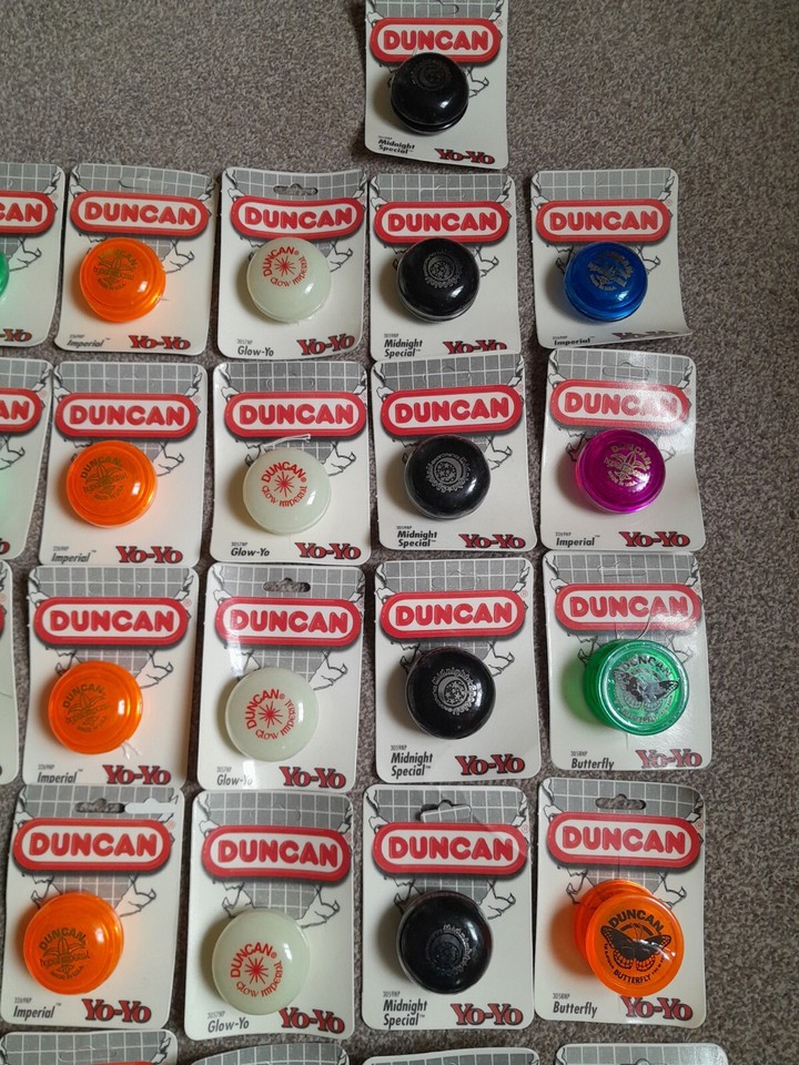 Job Lot Of 32 New Unopened 1994 Duncan Yoyos Bargain eBay