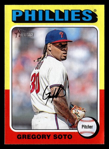 2024 Topps Heritage #144 Gregory Soto | Baseball Card