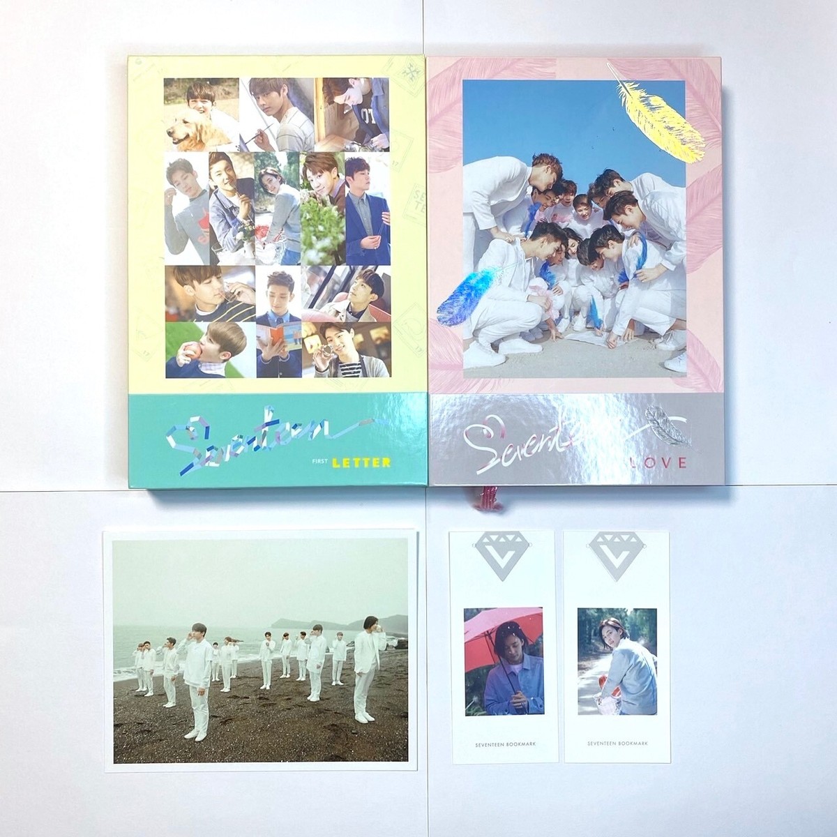 SEVENTEEN - LOVE&amp;LETTER ラブレター　しおり　ブックマーク　ジョンハン　日本　韓国 LOVE&LETTER ラブレター しおり ブックマーク ジョンハン 日本