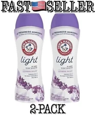 2-Pack Arm & Hammer Light In-Wash Scent Boosters Lavender Escape, 24oz Each
