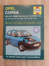 revue technique HAYNES Opel Corsa B 1.6 1.2 1.4 i 16v Gsi 1.5 1.7 D Td  Si Sport