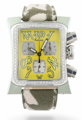 Kutchinsky by Chopard Transatlantic Chronograph - Diamant Aluminiumgehäuse - 36mm