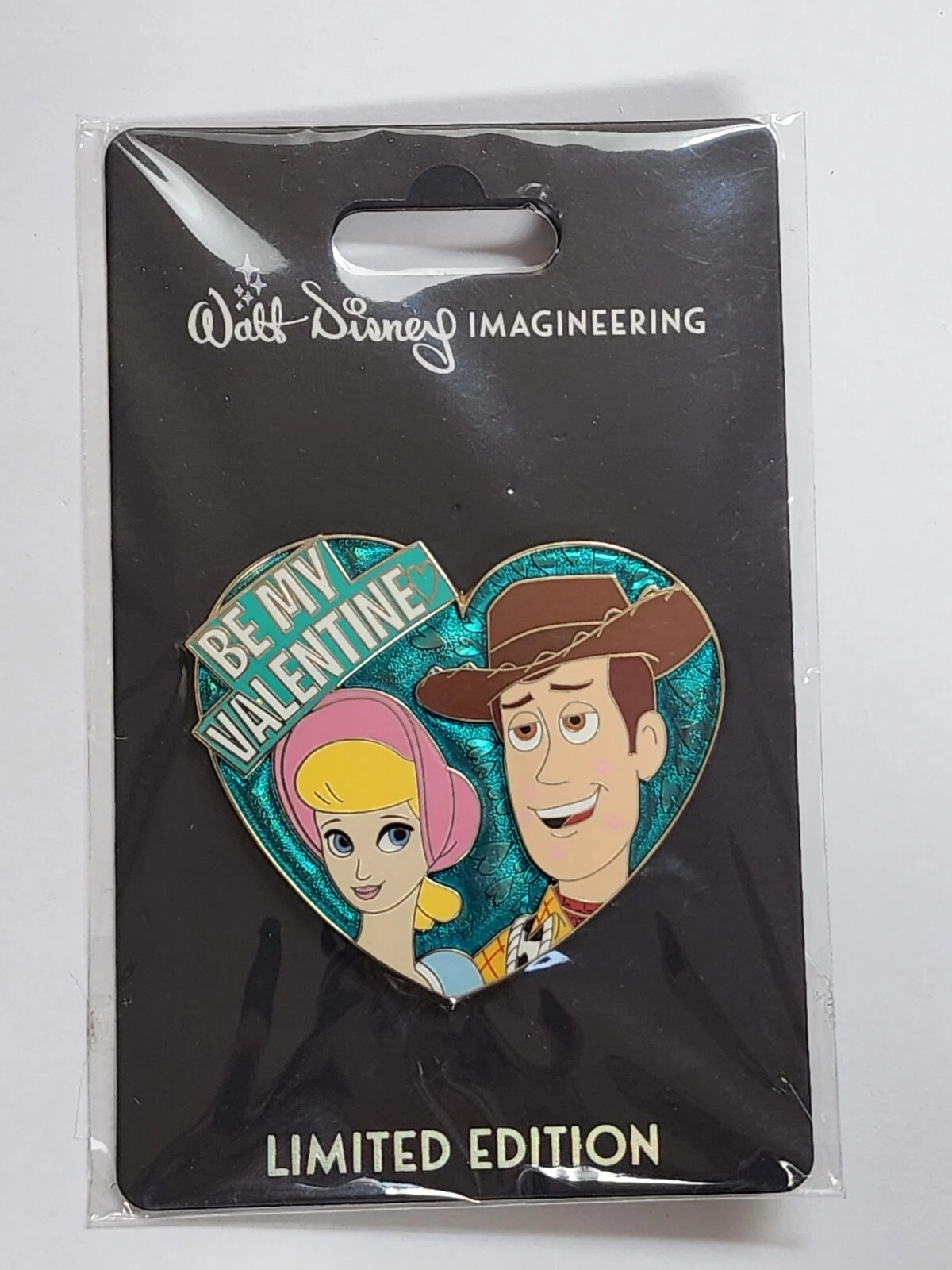 Disney WDI MOG Be My Valentine Woody And Bo Peep Toy Story pin LE 250