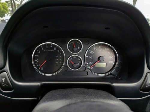 Per Mitsubishi FTO 1994-2000 Anelli Alluminio Strumenti Strumentazione x6 - 第 1/11 張圖片