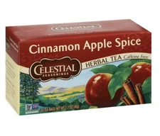 Celestial Seasonings Cinnamon Apple Spice Herbal Tea Bags, 20 Count