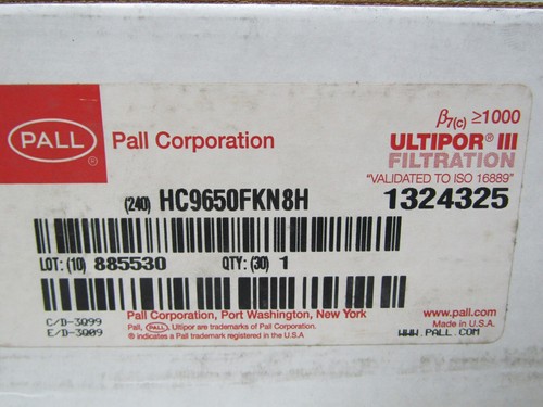 💥NEW PALL CORPORATION HC9650FKN8H HYDRAULIC FILTER ELEMENT - Picture 6 of 6