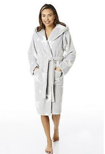 DAMEN LUXURIÖS SUPER WEICH STERN KLEID VON HÜBSCHEN DAMEN *IDEAL GESCHENK * - Bild 2 von 14