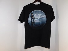 Garth Brooks TShirt Adult Medium World Tour 2014-16 Black Hanes Heavyweight