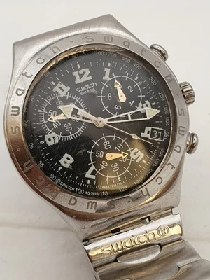 Alte Swatch Irony Chrono Herrenarmbandnuhr, SWISS, #17 - Bild 1 von 4