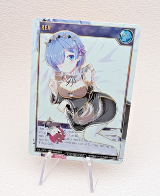 REM - re:zero | goddess doujin custom waifu anime k1-3 ACG CCG