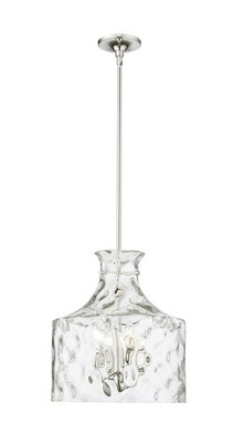 ML Lighting | Santorini Collection | 22604-PN | Indoor 4 Light Metal Pendant ...