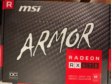 Used ASUS ROG Strix Radeon RX 570 OC 8GB GDDR5 Graphics Card