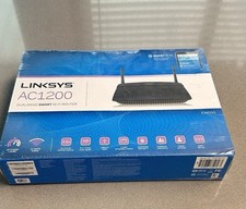 Linksys EA6100 AC1200 router Wi-Fi intelligente dual band nuovo scatola sigillata