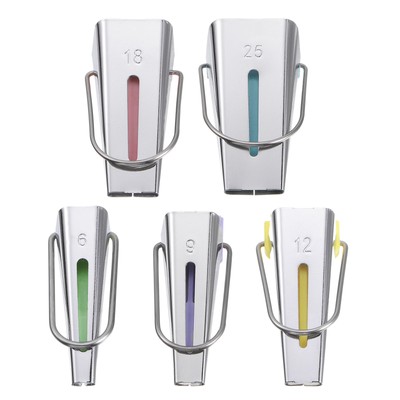 Bias Tape Maker Tool 6mm 12mm 18mm 25mm 9mm 5 Colors