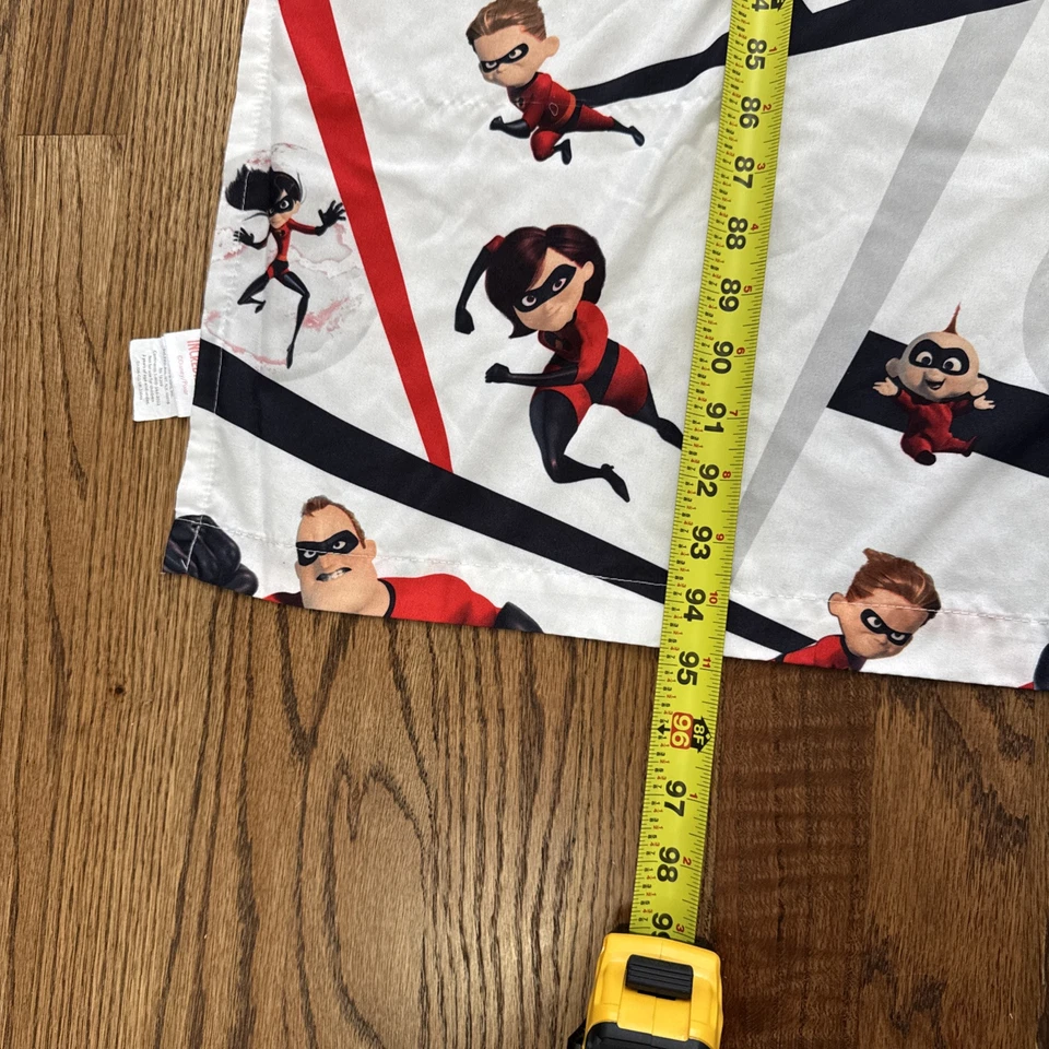 Juego de 2 sábanas dobles planas y 1 funda de almohada Disney Pixar Los Increíbles Foto 4 de 4