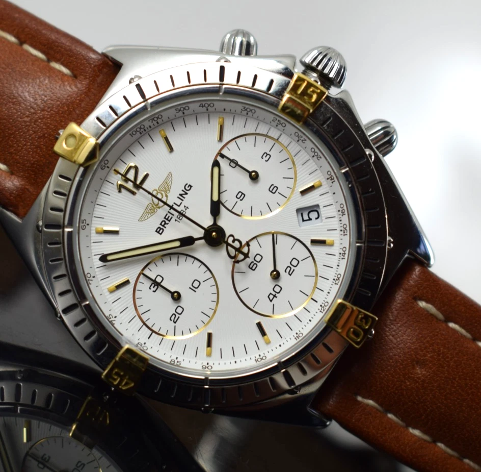 Reloj Breitling Cronógrafo 36mm Unisex Modelo B55047 Caja Genérica Gtee Impresionante Foto 3 de 4