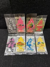 Lot Of 8 Little Trees Car Hanging Air Freshener Discontinued Scents