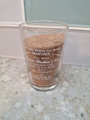 Hiram Walker Vintage Martini Mix Glass Hiram Walker and Son Inc