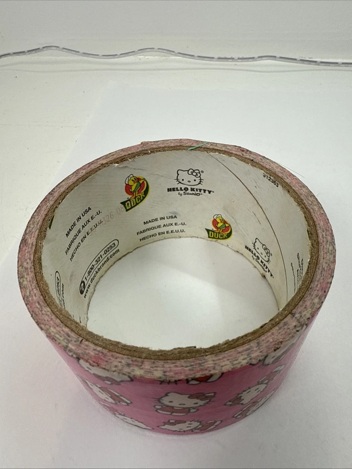 Hello Kitty Pink Duck Tape Rare Exclusive Limited Edition RETIRED  - Изображение 3 из 4