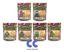 Playmates Teenage Mutant Ninja Turtles Classic Retro Rotocast 6-Pack Figures New