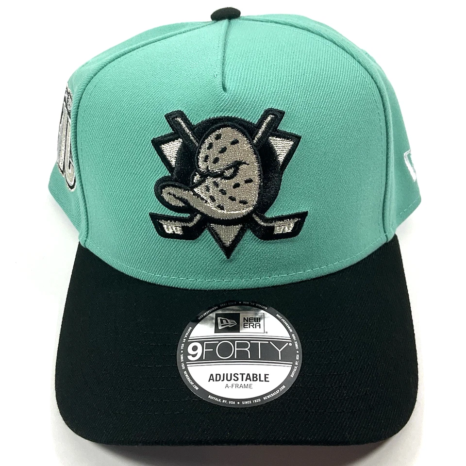 Gorra New Era Anaheim Ducks Exclusiva DIAMANTES Como Nueva 9FORTY A-Marco Snapback Foto 2 de 4