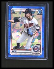 2020 Marco Raya - Topps 1st Bowman Chrome Blue Ice #BD-63 Twins B