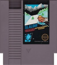 Game Only Slalom [5 Screw] NES