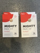 2x 72ct Mighty Patch Original Acne Treatment (144) total free shipping
