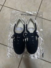 Vince Oasis Leather Sneaker Men s US 7.5 Black