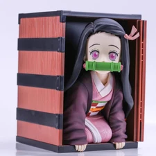 Demon Slayer Kamado Nezuko Character PVC Figure Model Popcorn Bucket Desktop Toy