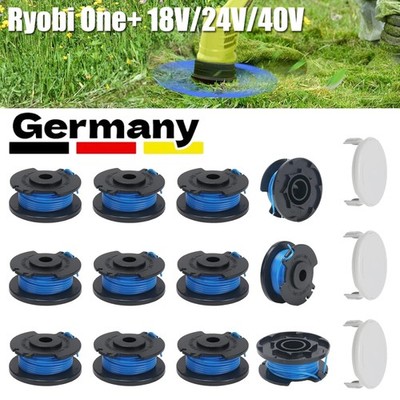 12/6 Stk Trimmer Spulen Faden Schnurspule Ersatz Für Ryobi One+ 18V 24V 40V TOP
