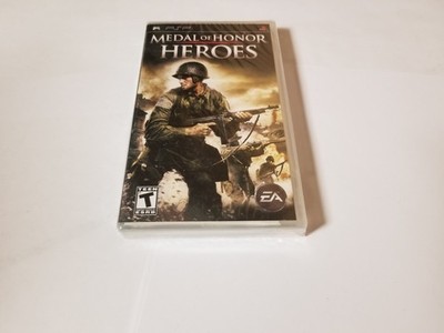 Medal of Honor Heroes  (PlayStation Portable, 2006) black label psp