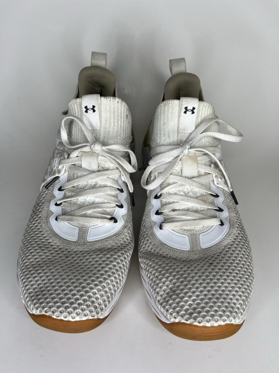 Under Armour | Project Rock 4 \'Camo - White Pitch Grey Men’s Size 10 Size 11.5 - Under Armour Project Rock 4 Camo - White Pitch  main image 4