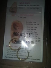 14K Real Solid Gold Shiny Round Plain Huggie Hoop Earrings Baby Small 10MM-12MM