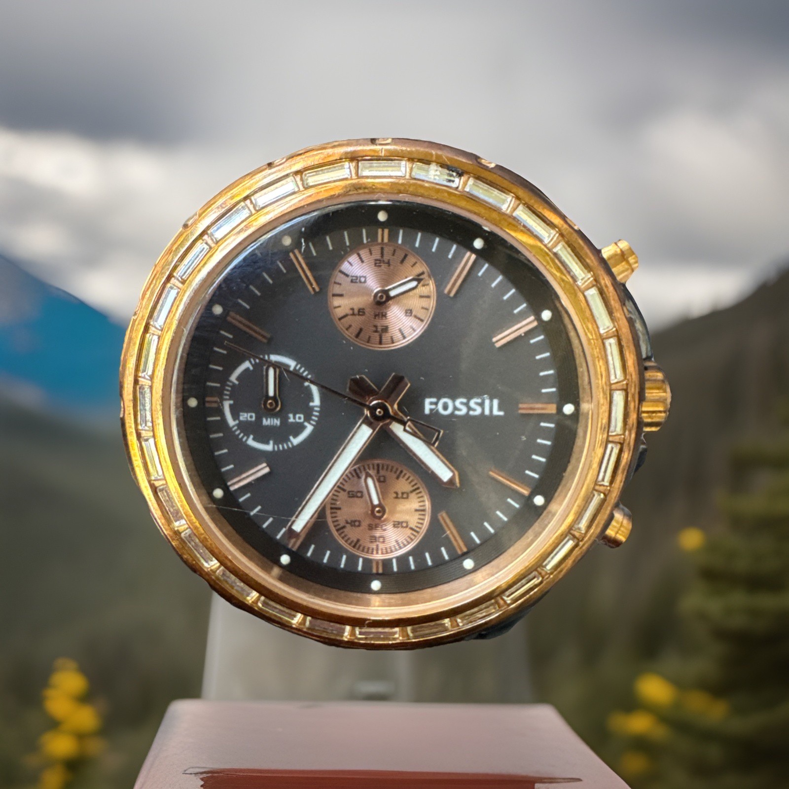 Fossil Riley Multifunction Chronograph Stainless … - image 1