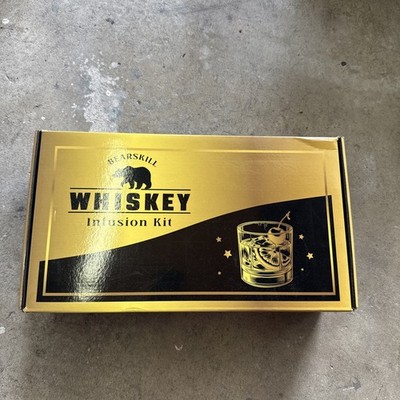 Whiskey Infusion Kit, DIY Alcohol Making Kit for Infusing Bourbon, Rye, Gin, Vod