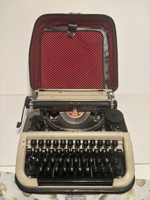 Vintage Typewriters Works Brand Spanish Layout Portable Typewriter -Rare