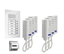 TCS Paketlösung PPU06-EN/02 Türsprech-Set Paketlösung
