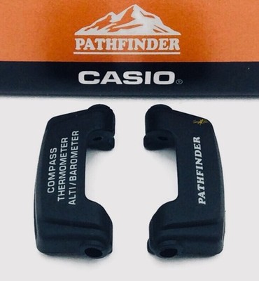 Casio Pathfinder Watch Band End Piece Set f/ Strap PAG-240 PRG