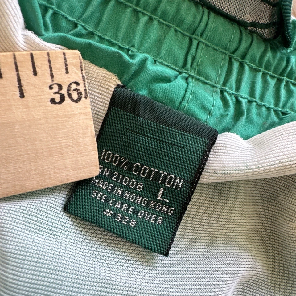 Traje de baño Izod para hombre L Shorts traje de baño forrado vintage años 90 80 Lacoste Foto 4 de 4