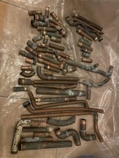 SCHROTT KUPFERROHRE ABLEGER ÜBER 2,3 KG ZUM BASTELN ETC.