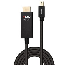 Lindy Electronics Lindy 1M Active Mini Displayport To Hdmi Cable With Hdr. Cable