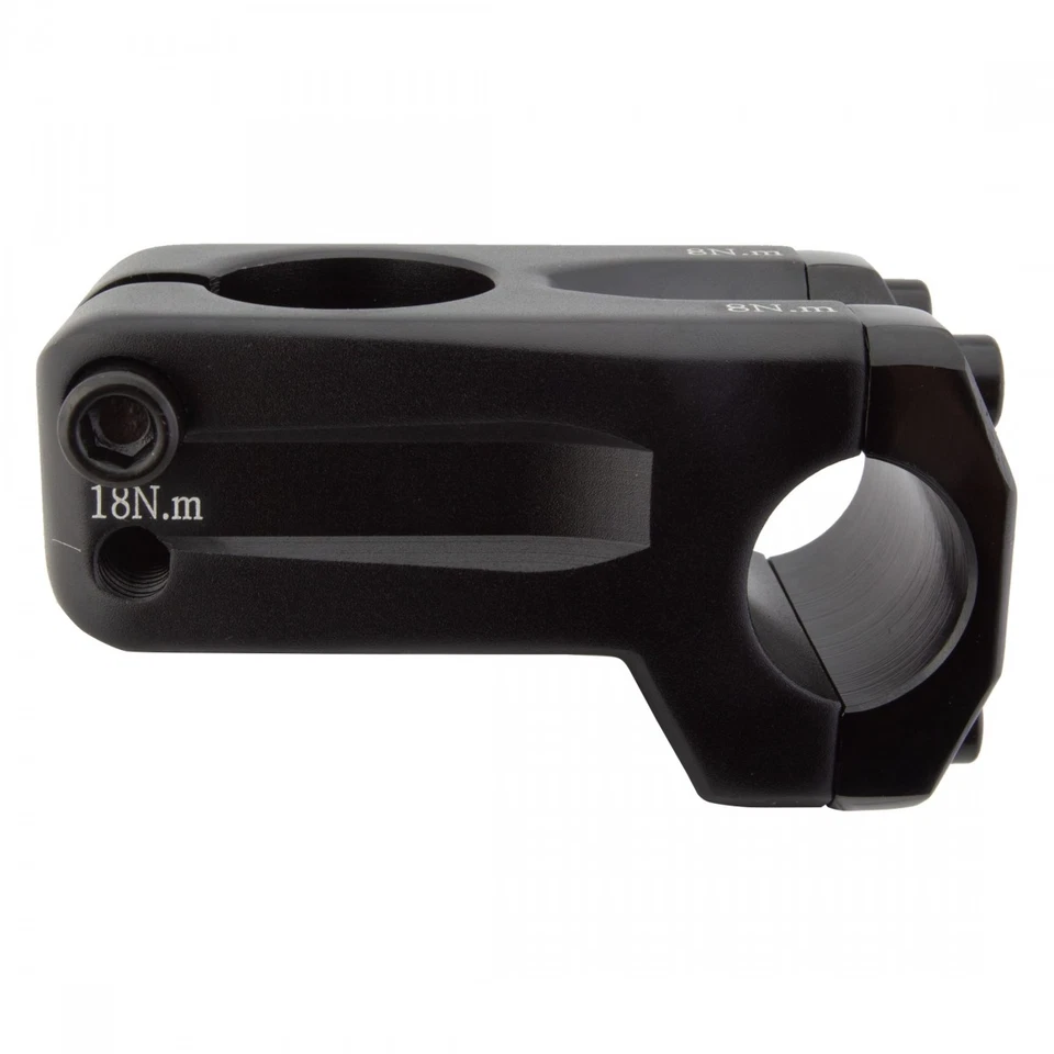 Origin8 Fix8 Stem Threadless Clamp 25.4mm Length 50mm 0 Deg Black Aluminum BMX - Image 2 of 4