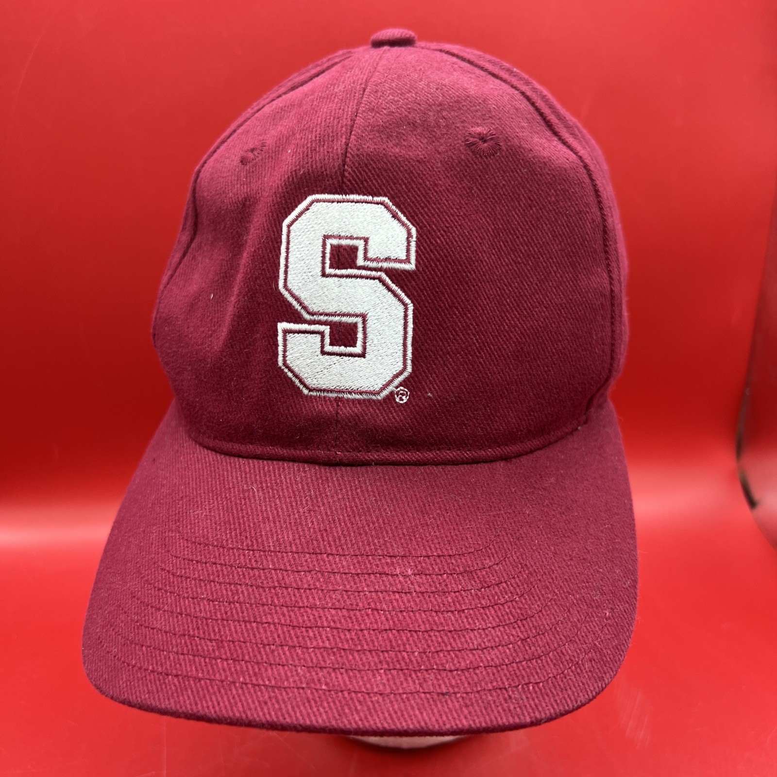 VTG 90s Nike Team Sports Stanford University Cardinal Snap back Hat Cap