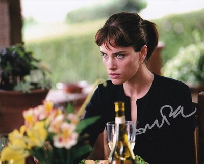 AMANDA PEET signed Autogramm 20x25cm THE WHOLE TEN YARDS in Person autograph COA