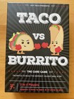 NEW Taco vs Burrito Card Game Fun Strategy Cray Family Game Night SEALED Gift